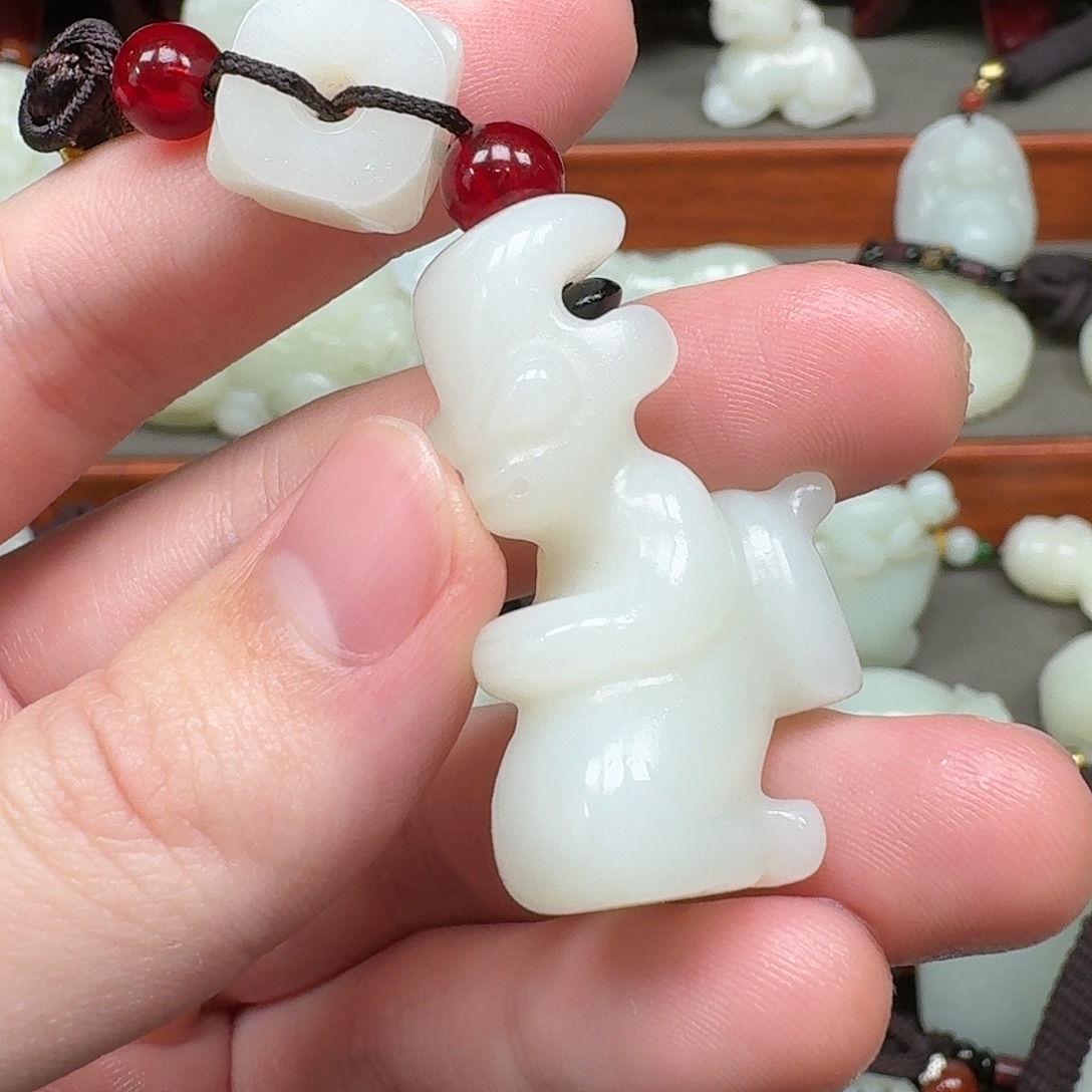 和田玉未镶嵌摆件