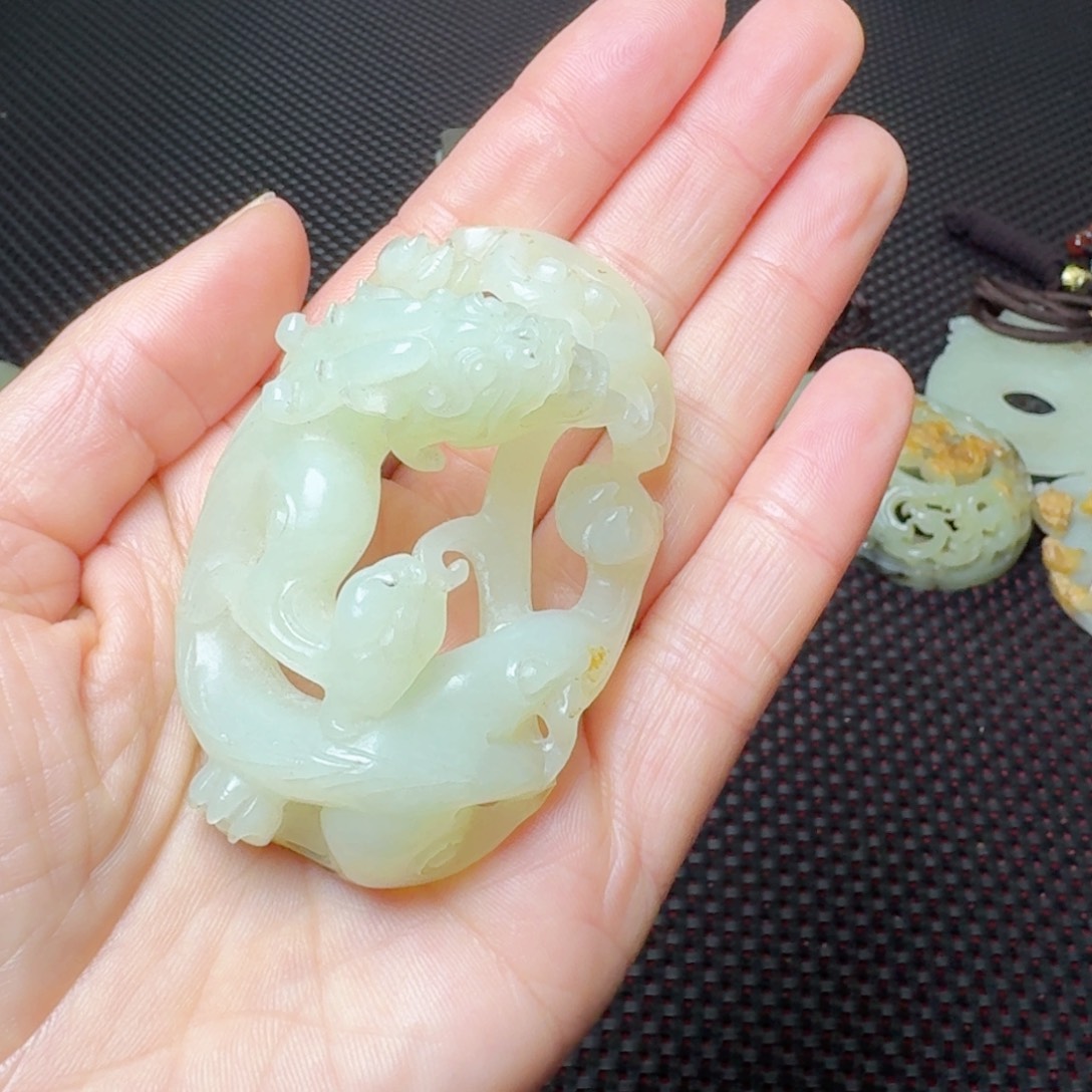 和田玉把件未镶嵌恒*