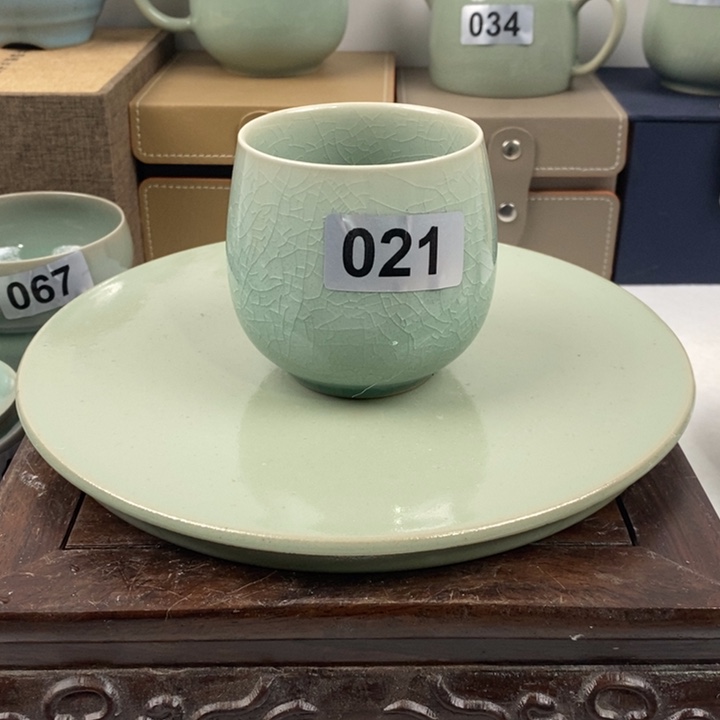 杯子原产地原矿釉微微瑕