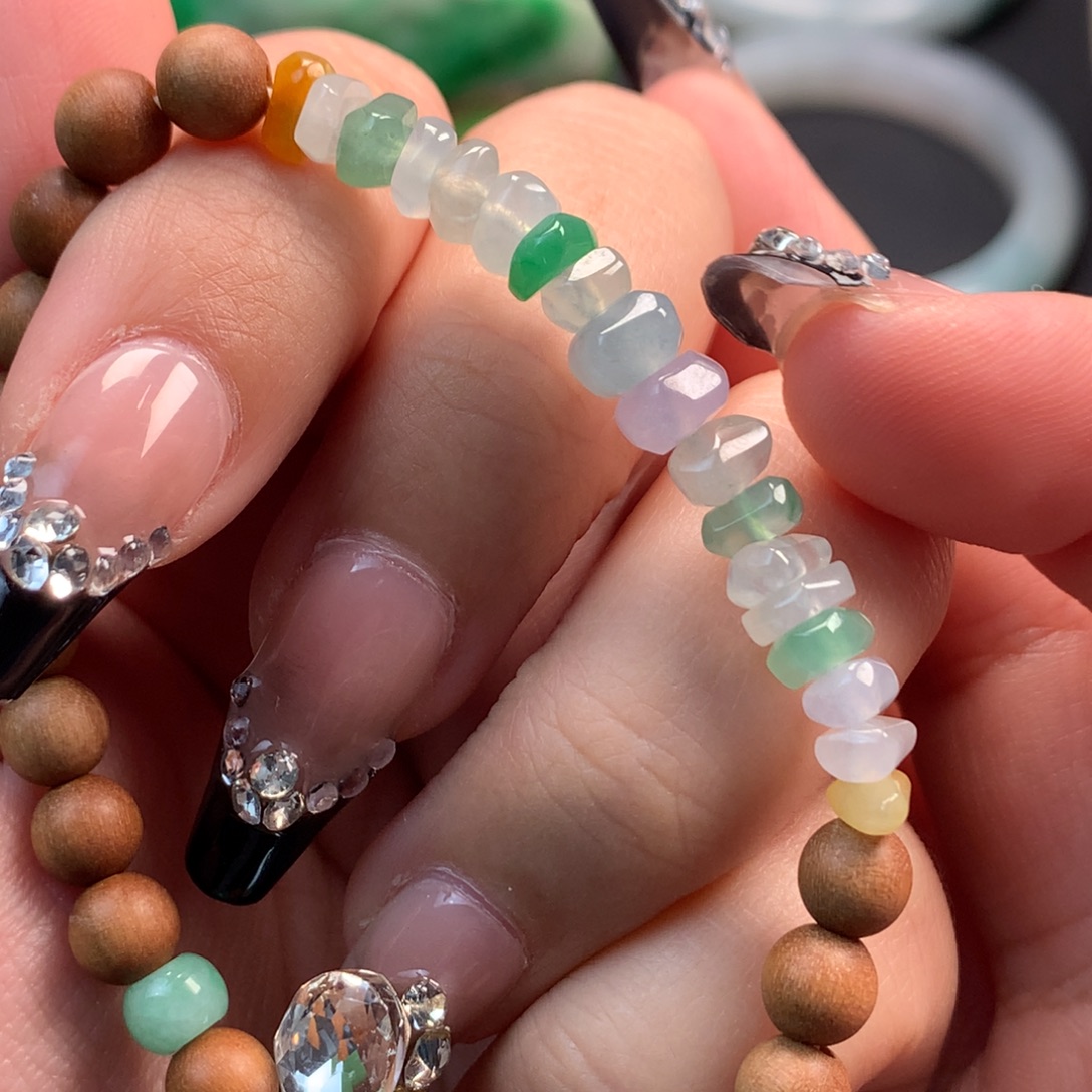 翡翠未镶嵌手串翡翠