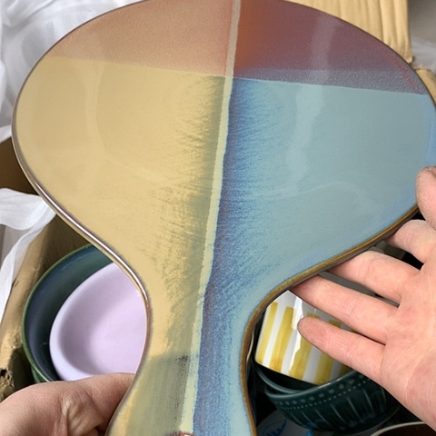 盘陶瓷制品满25拼单发货默认微瑕