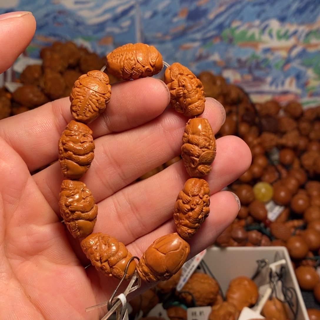 橄榄核手串/手链新年快乐