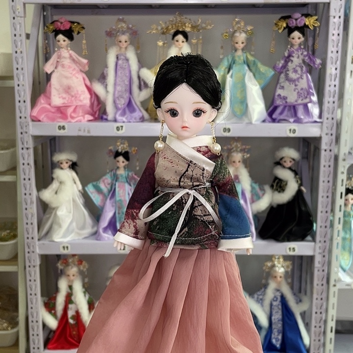 布艺漫美手工娃娃摆件工艺品