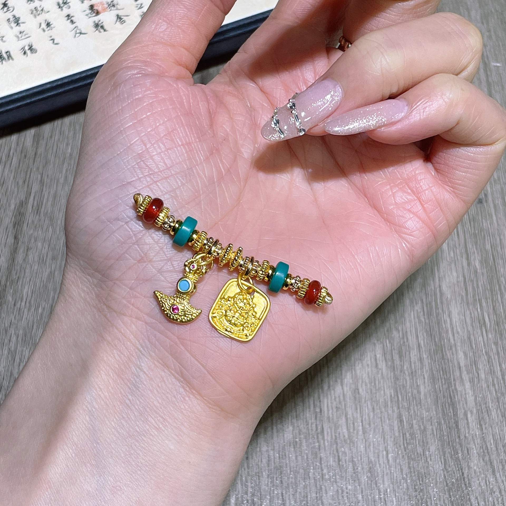 万能轴 文玩配件配饰搭配饰品diy编织手串搭配配珠