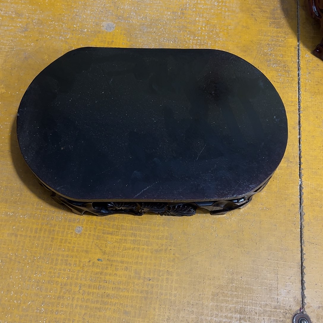 红木底座精雕工艺品