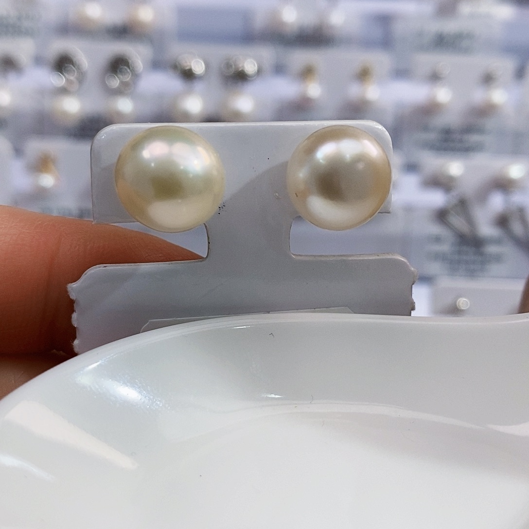 银S925镶嵌特价秒孤品库存淡水珍珠设计款淡水珍珠