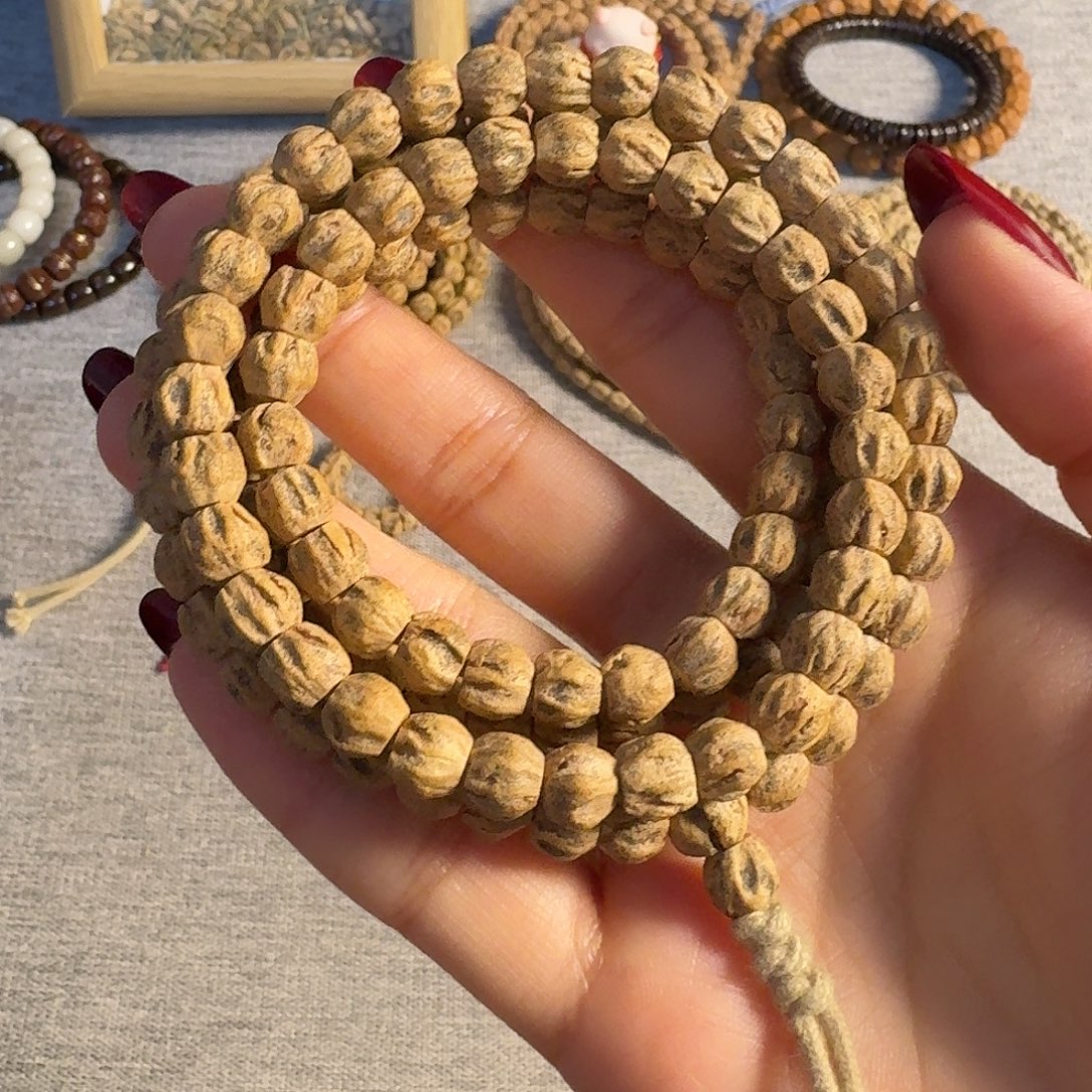 柏香籽/百香籽吊坠莲花7