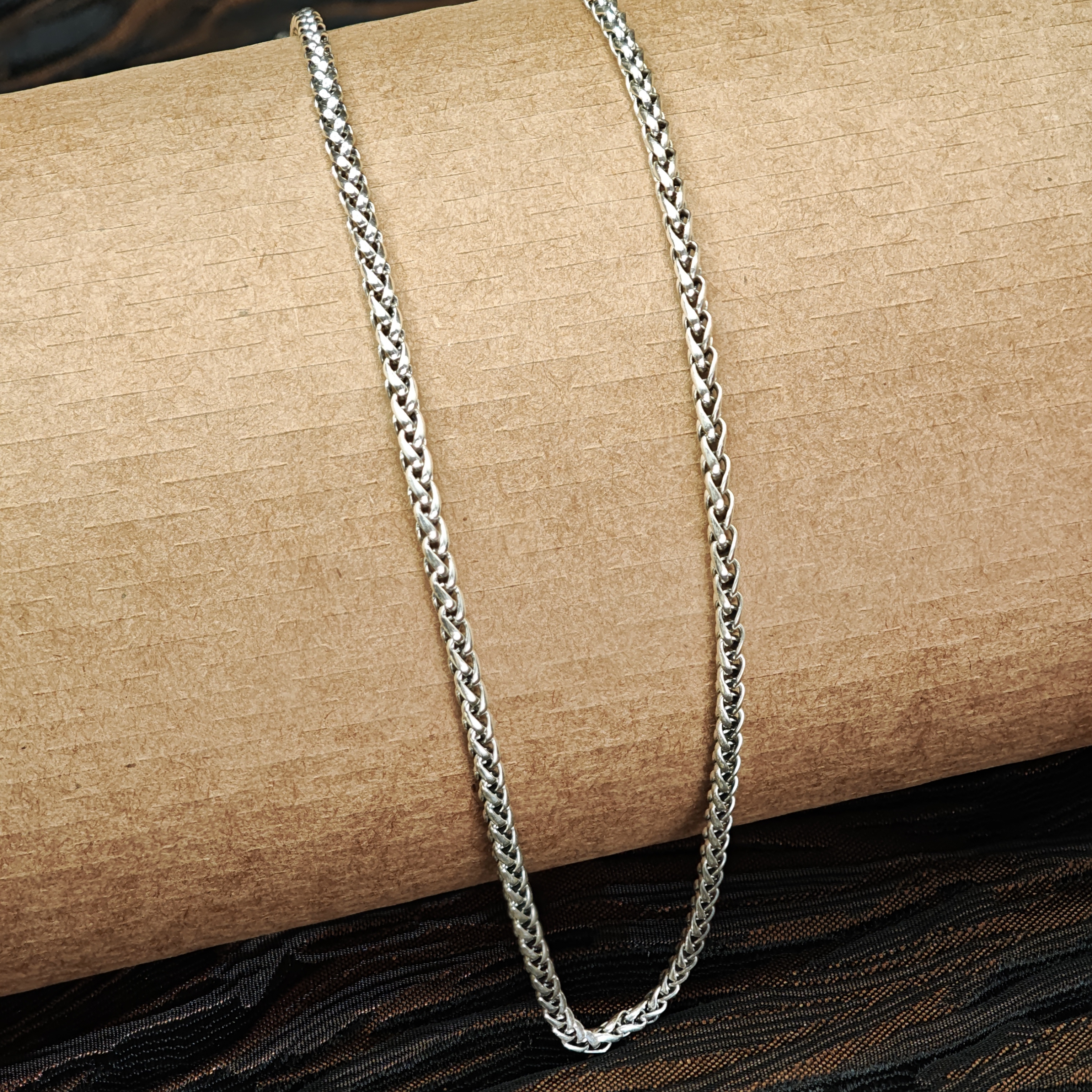 925银银制品 S925肖邦链时尚百搭复古个性珠坠链素款