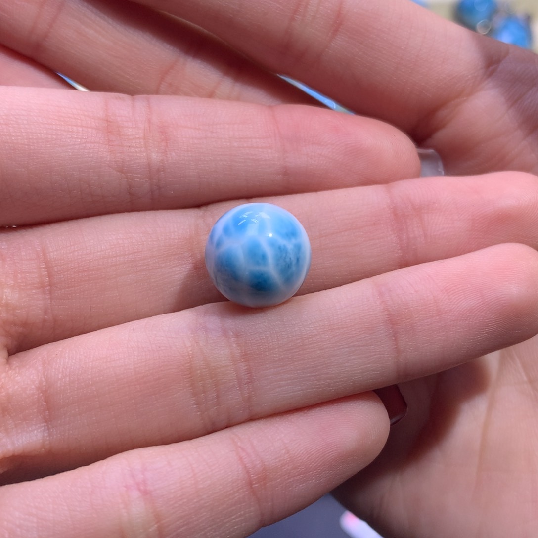 针钠钙石（海纹石）颈饰未镶嵌【****】