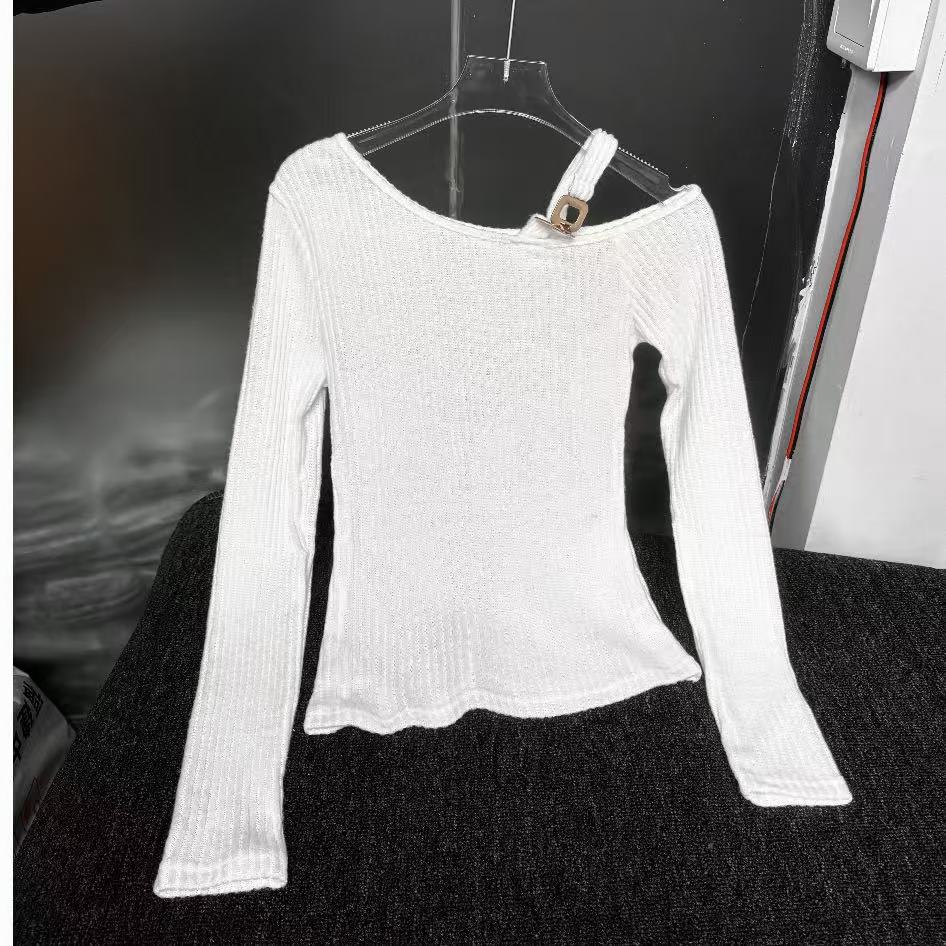 【金属扣】百搭上衣女