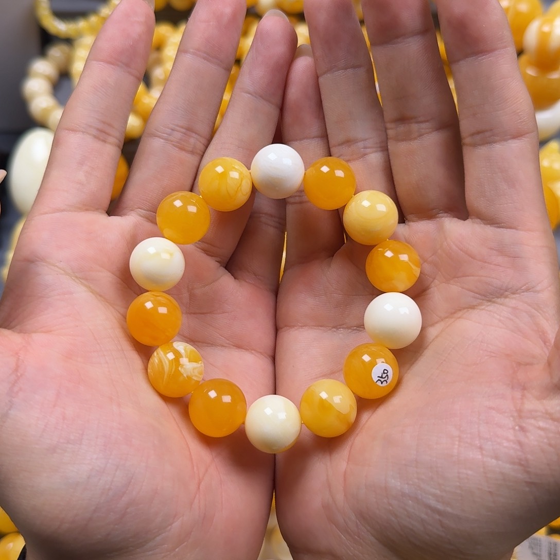 蜜蜡珠宝奇石未镶嵌15mm