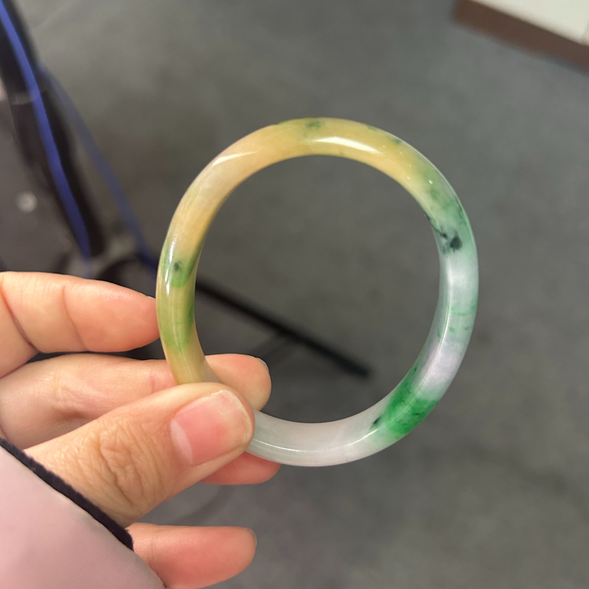 翡翠手镯成品翡翠手镯