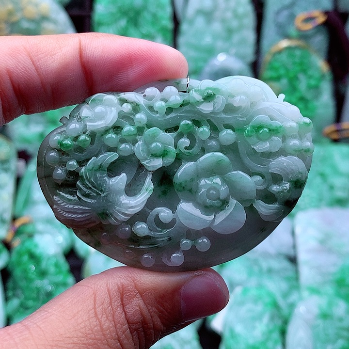 翡翠吊坠(不含链)未镶嵌