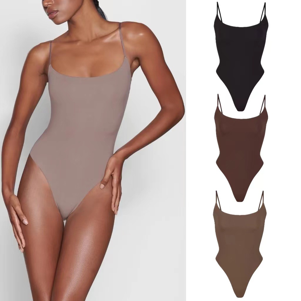 SKIMS卡戴珊FITS EVERYBODY CAMI 修身吊带连体背心内搭打底性感