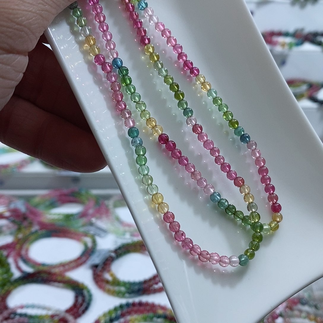 碧玺手链未镶嵌手链