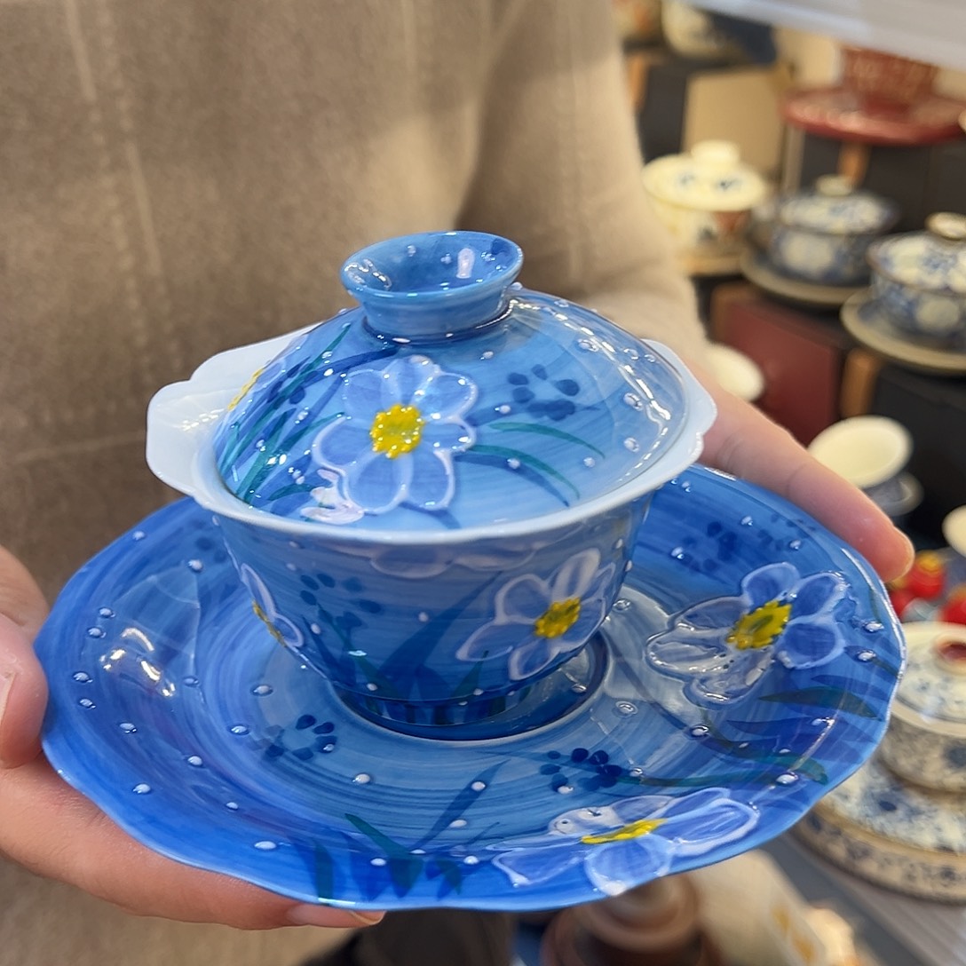 盖碗很漂亮我很喜欢