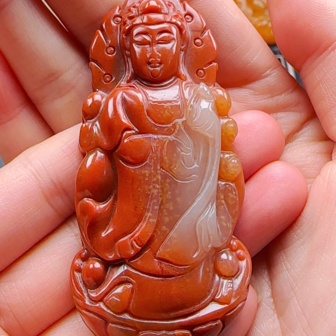 石英质玉（黄龙玉）1未镶嵌