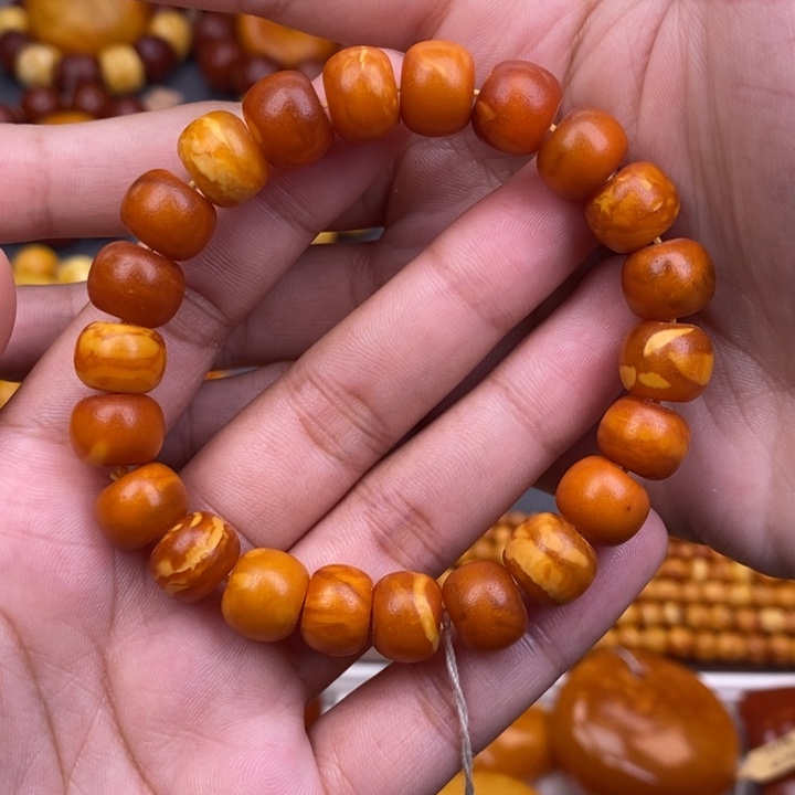 琥珀未镶嵌裸石蜜蜡L