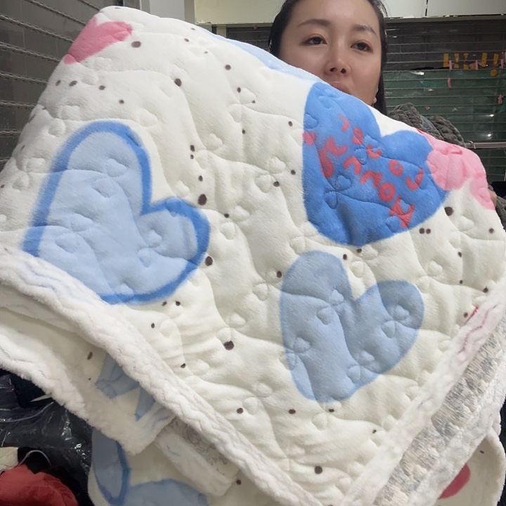 荔***章聚酯纤维聚酯纤维床盖