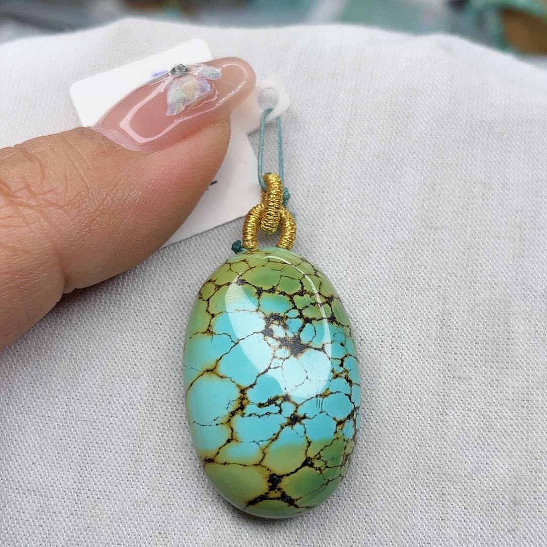 绿松石珠宝奇石未镶嵌