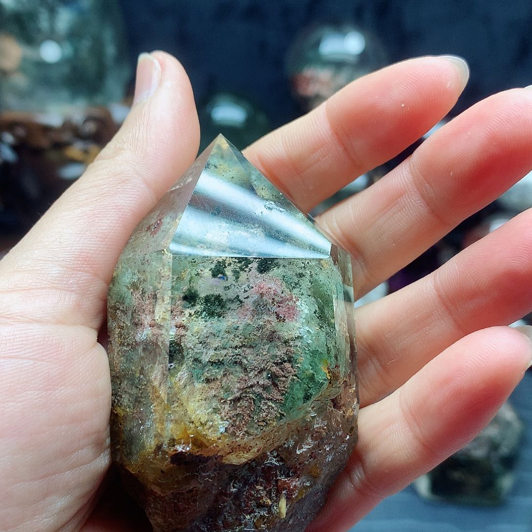 水晶珠宝半成品未镶嵌灵*