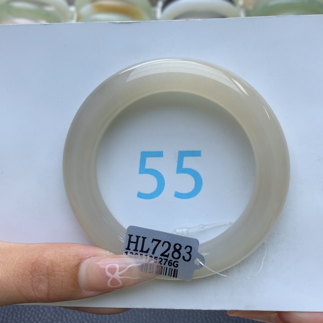 和田玉手镯未镶嵌F*