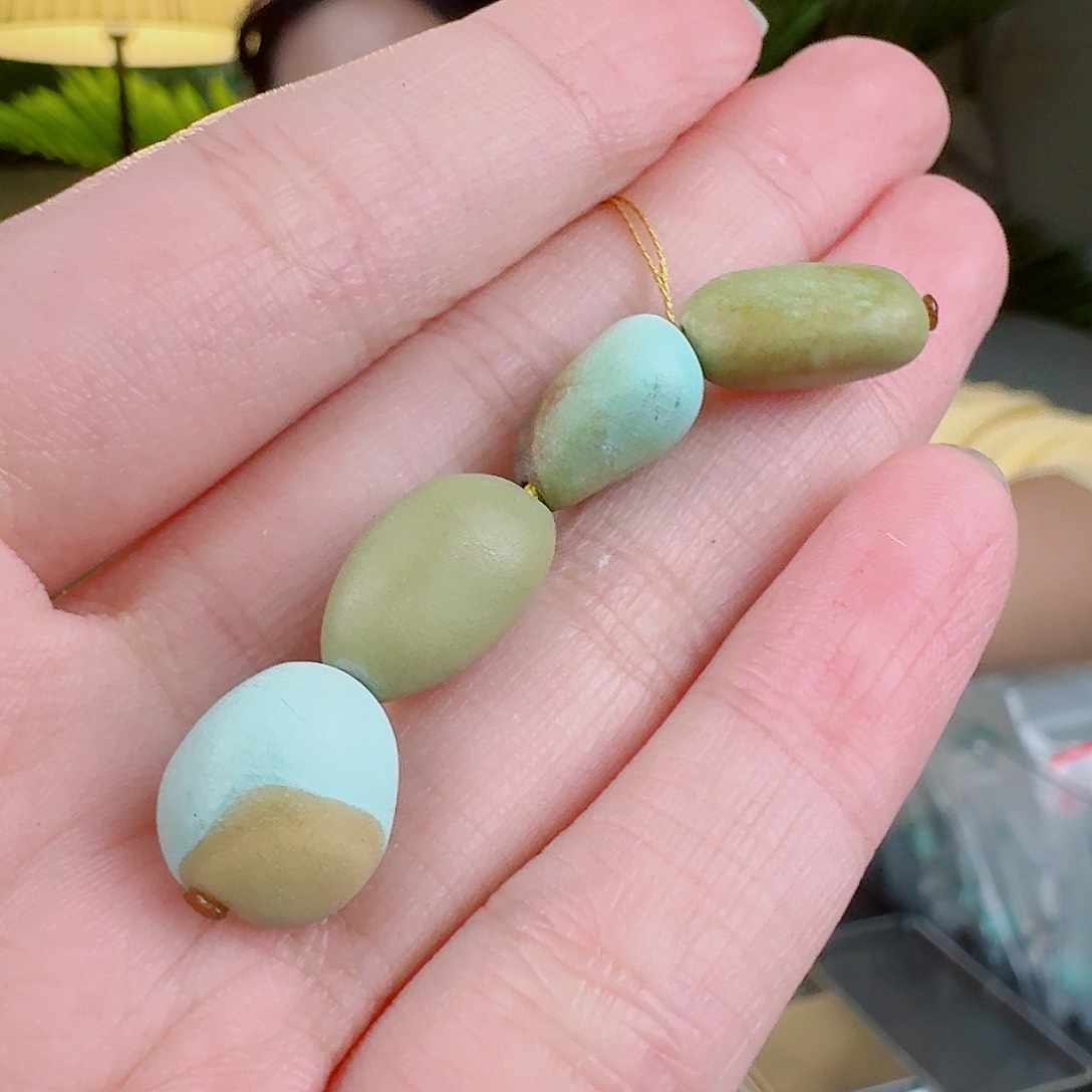 绿松石珠宝奇石未镶嵌