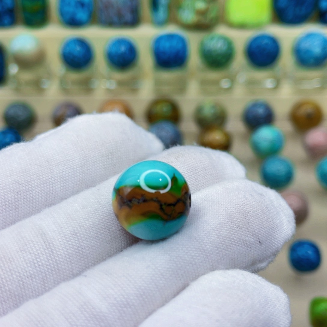 未镶嵌绿松石颈饰尺寸卡14