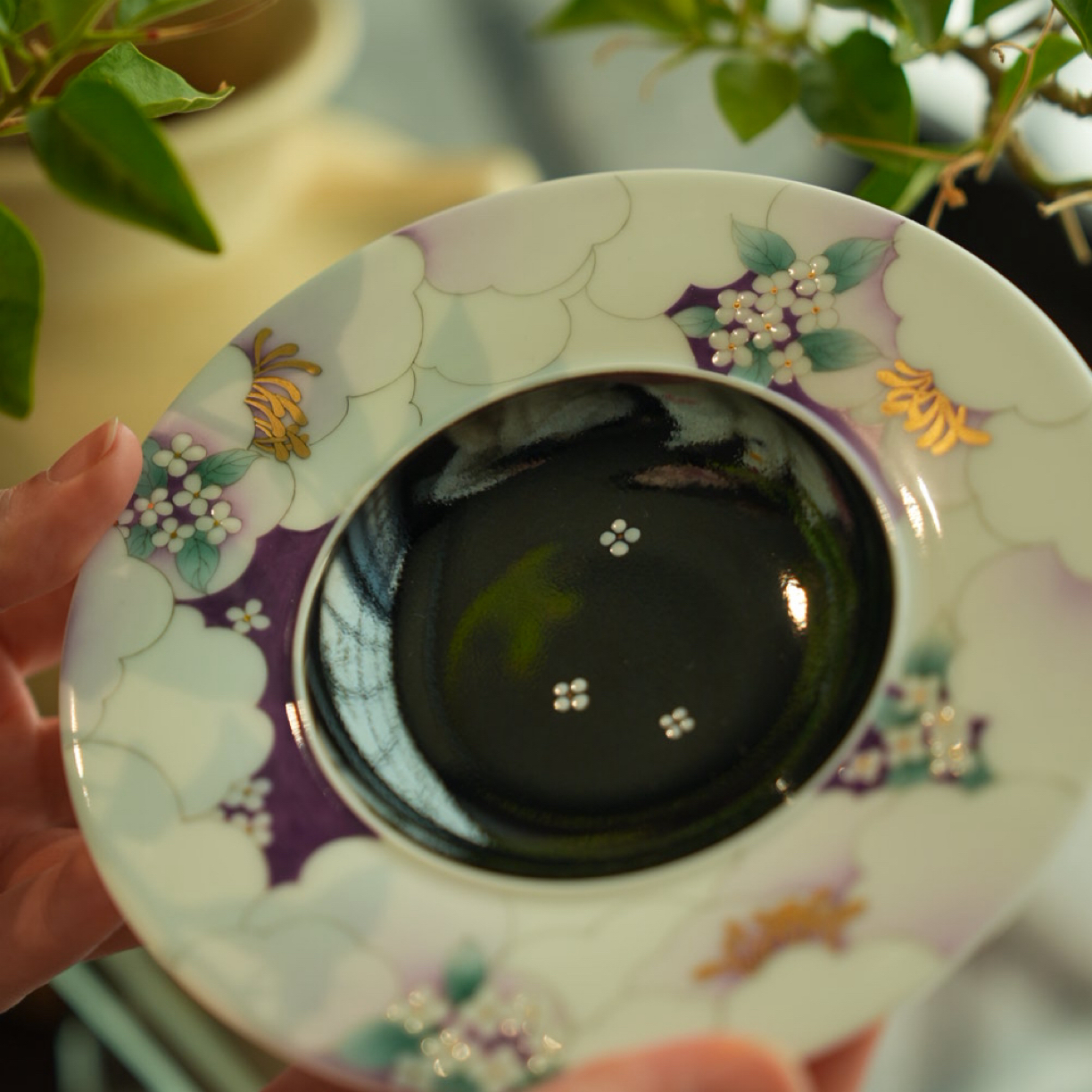 三秋月——富贵满满系列壶承盘花卉系列