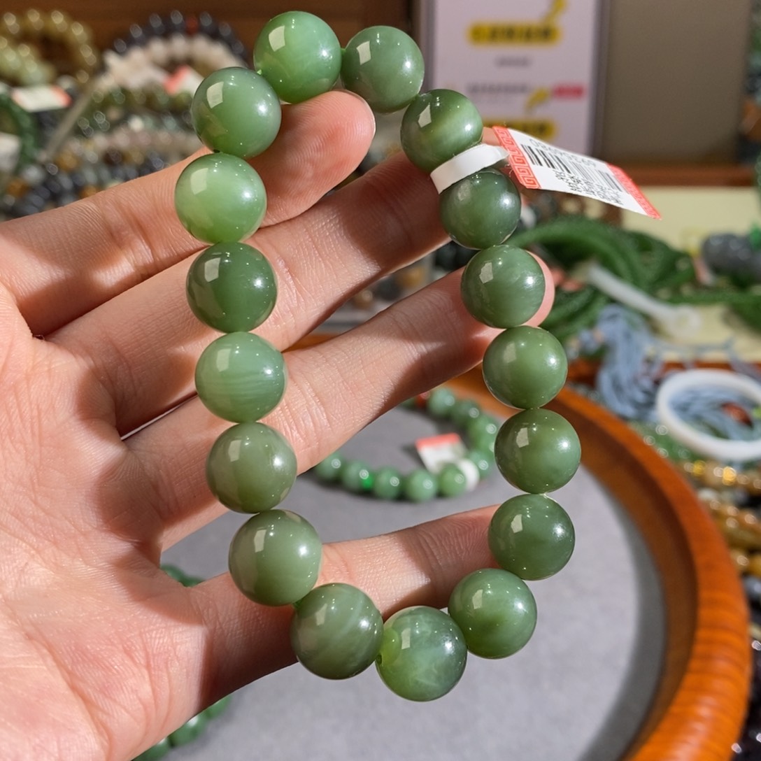 和田玉手链未镶嵌