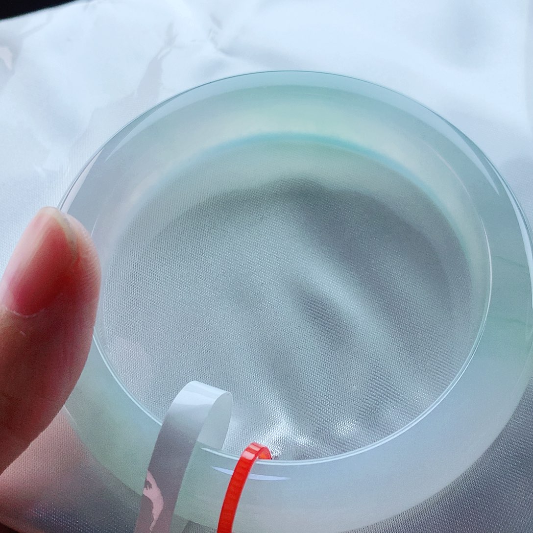 未镶嵌手镯翡翠56+冰胶起刚光