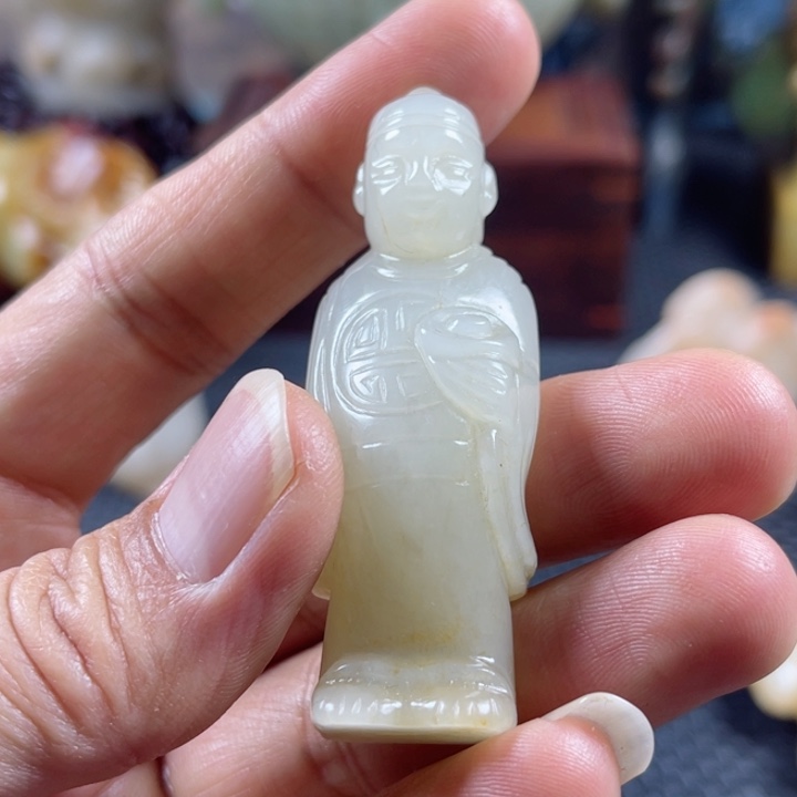 和田玉颈饰未镶嵌z***g