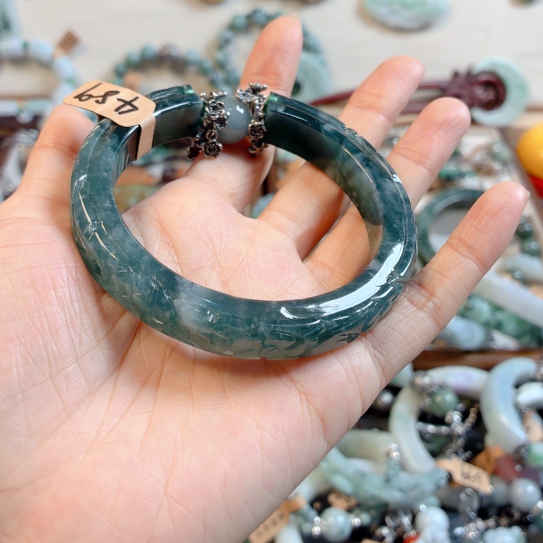 未镶嵌手链翡翠哎****~手串