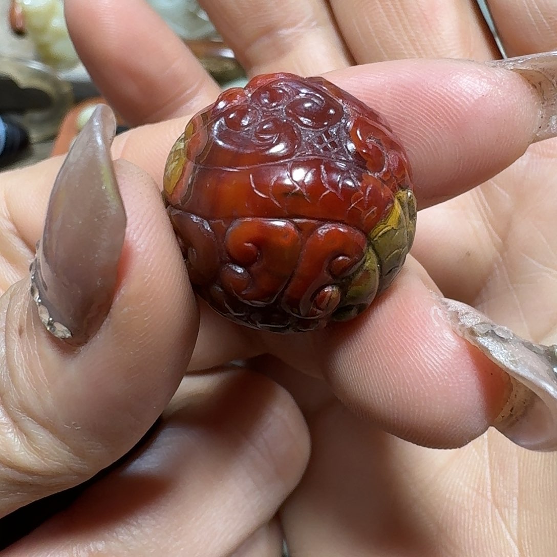 玛瑙/玉髓车挂未镶嵌