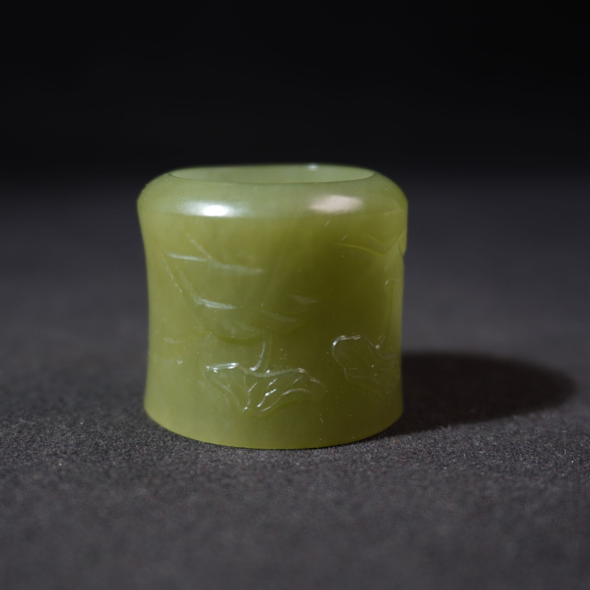 10SE390  清  和田玉扳指