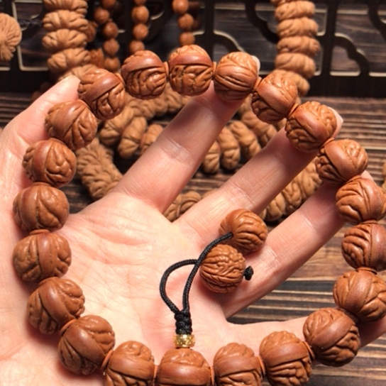 桃核手串荔枝手持17卡