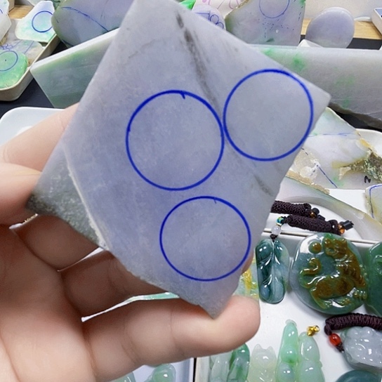未镶嵌挂件翡翠翡翠