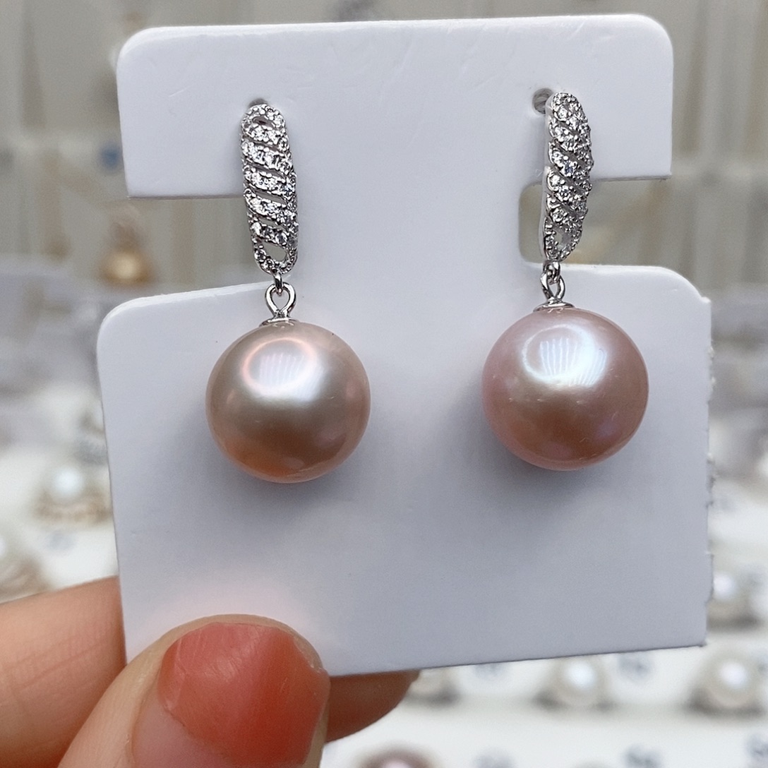 淡水珍珠颈饰银S925镶嵌