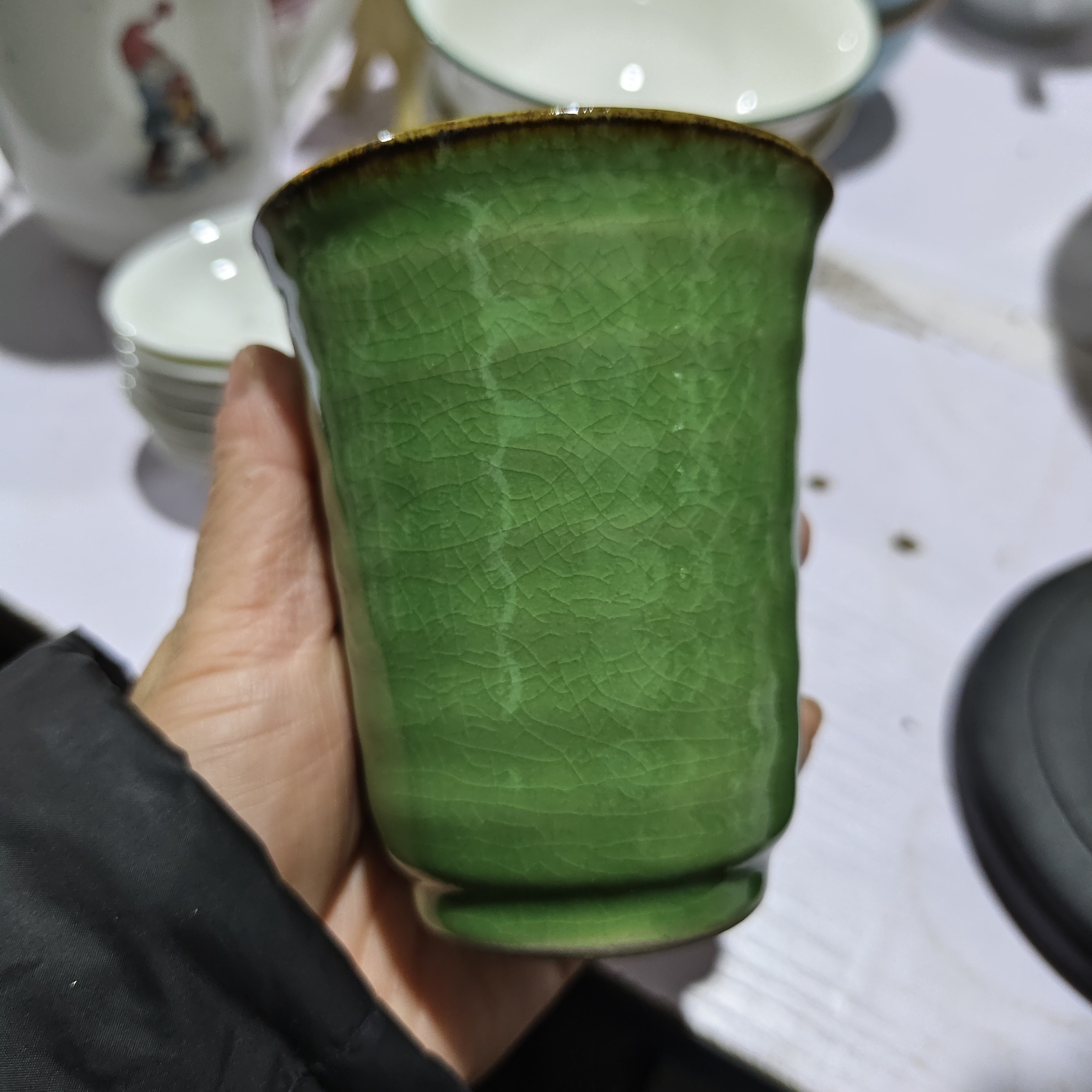 五厂绿色喝水杯！！！