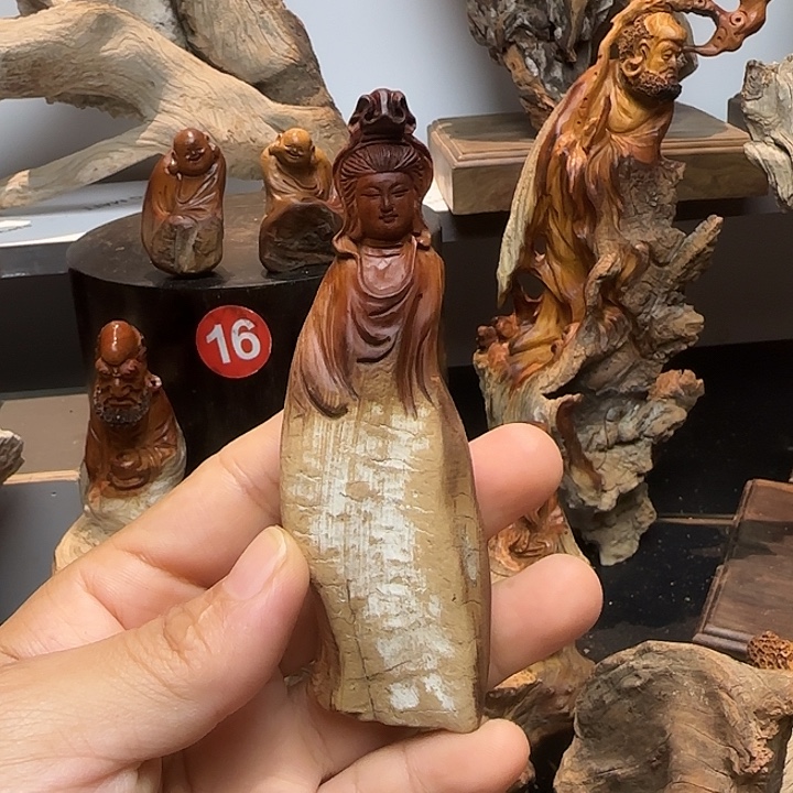 用***5柏木（崖柏）太行崖柏观音