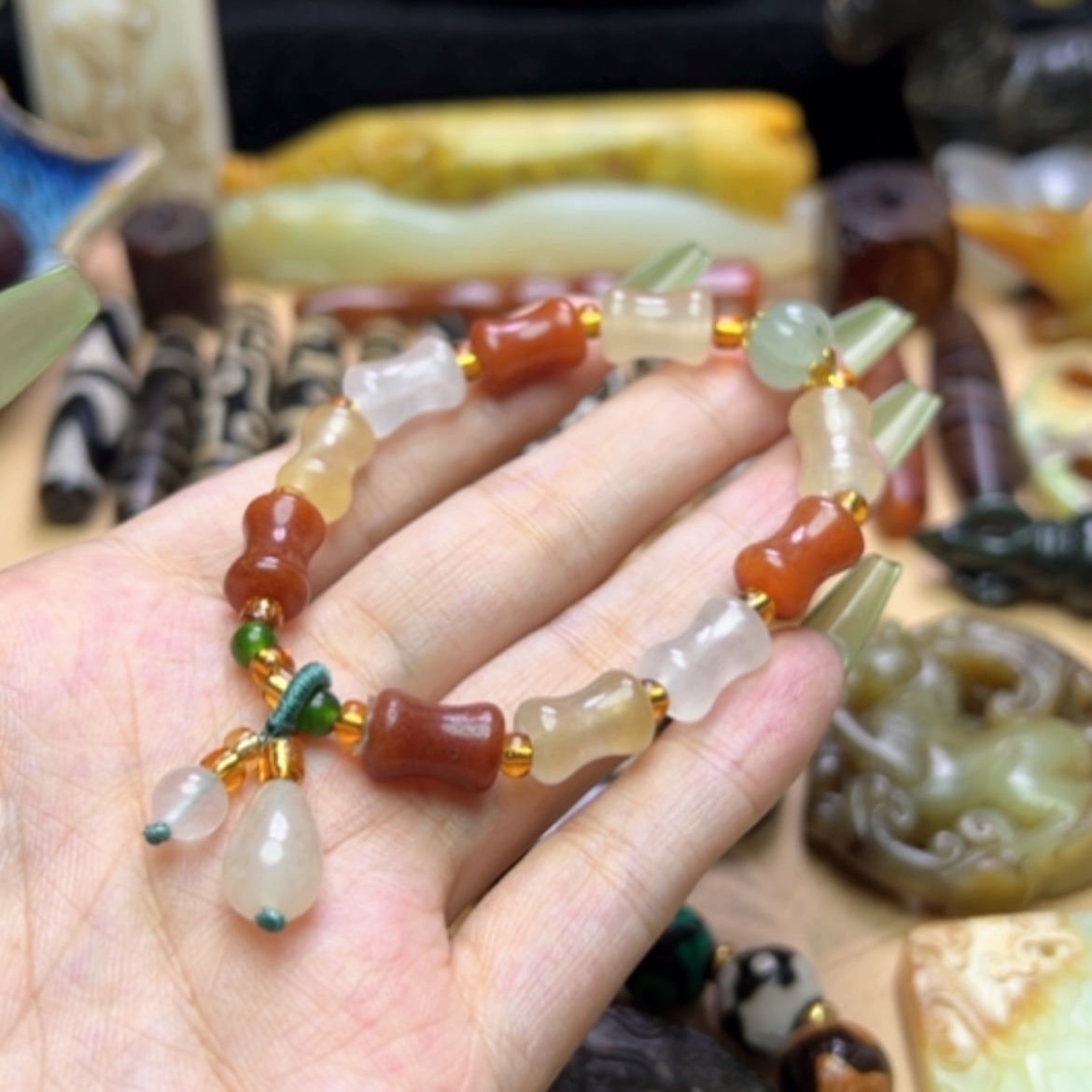 【闪购商品】玛瑙/玉髓颈饰未镶嵌