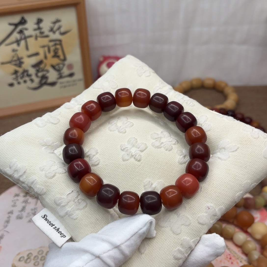 菩提根/象牙果吊坠14干磨丹霞500