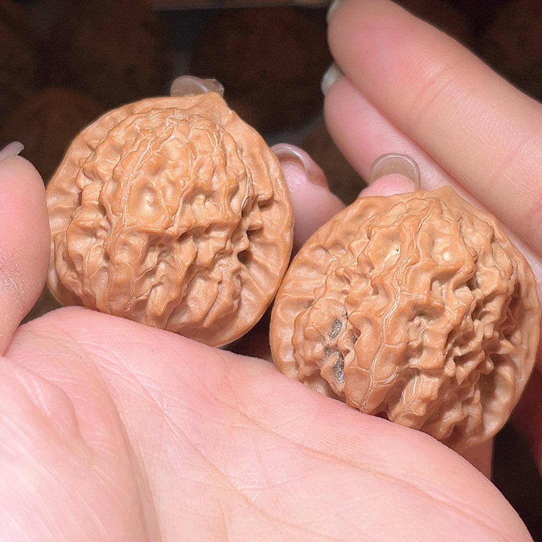 桃核把件玉玲珑39全品