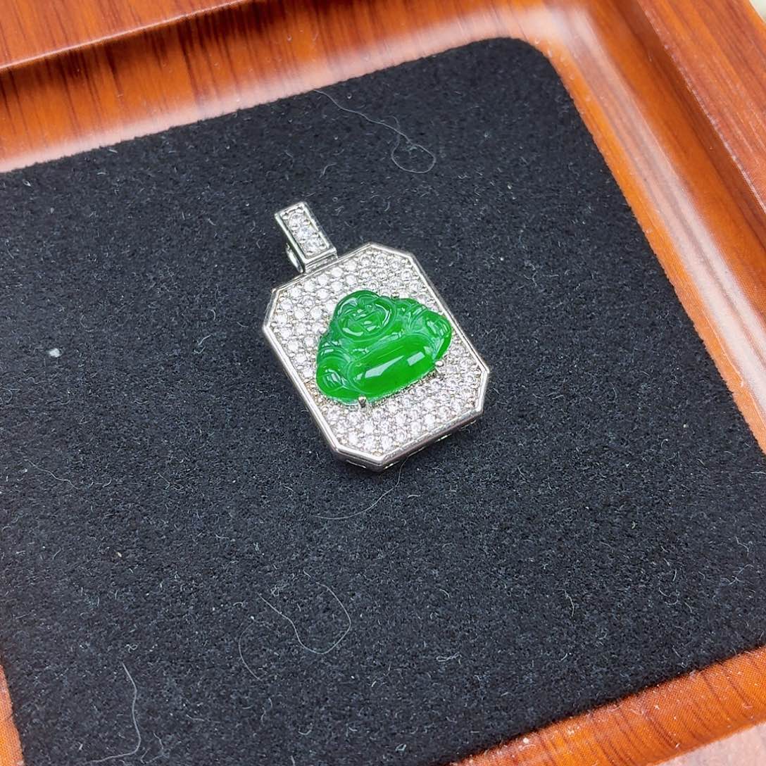 翡翠未镶嵌颈饰翡翠佛公