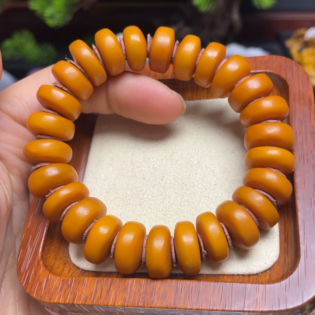 蜜蜡手链未镶嵌手串