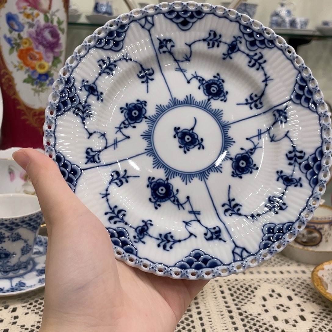 摆件中古哥哈点心盘