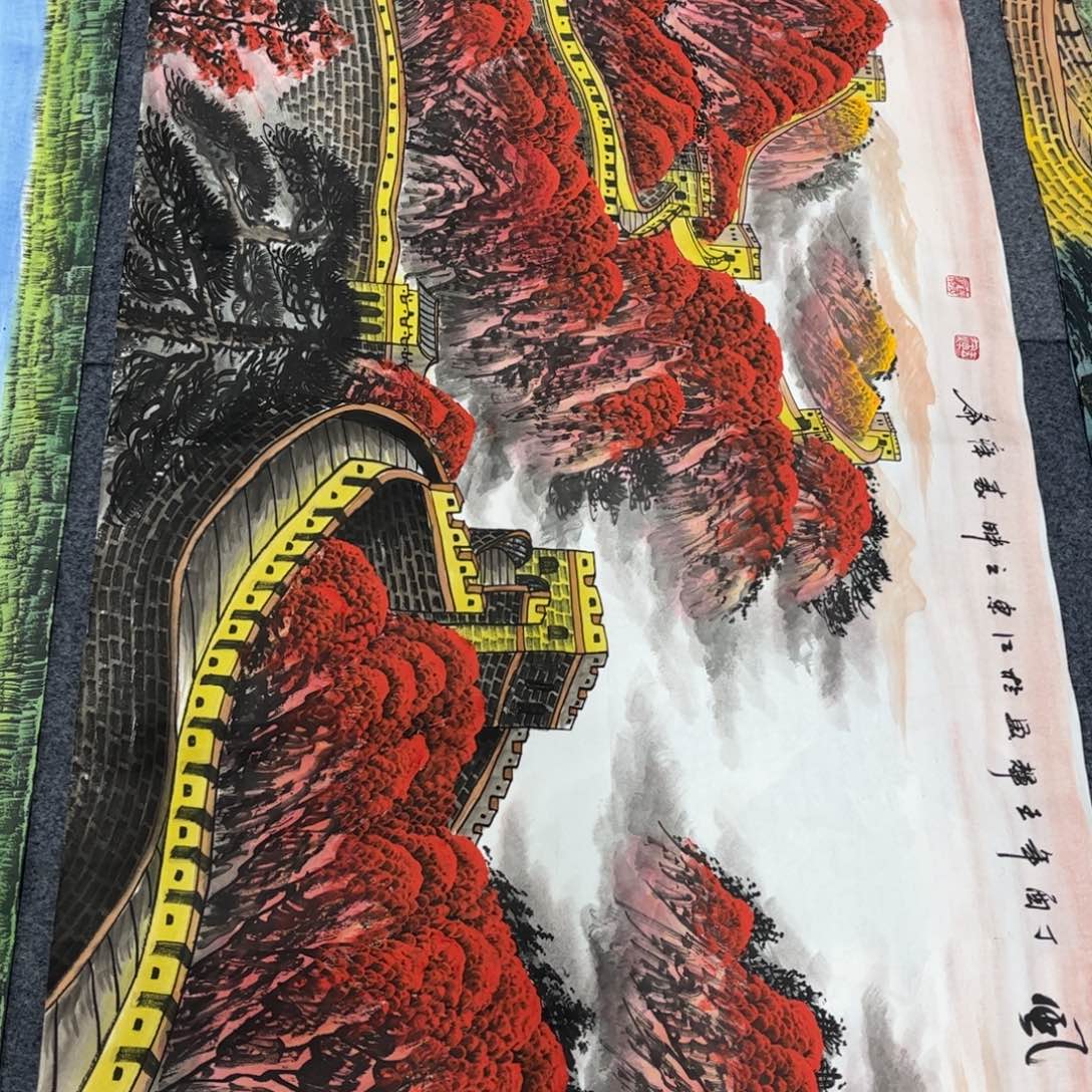 国画老师手绘作品