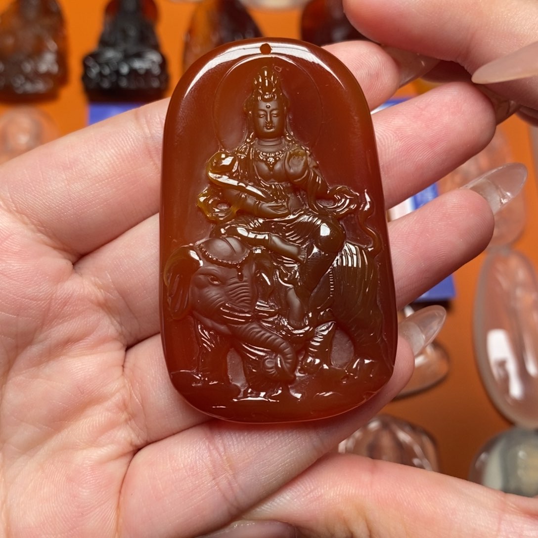 玛瑙/玉髓吊坠未镶嵌重**来