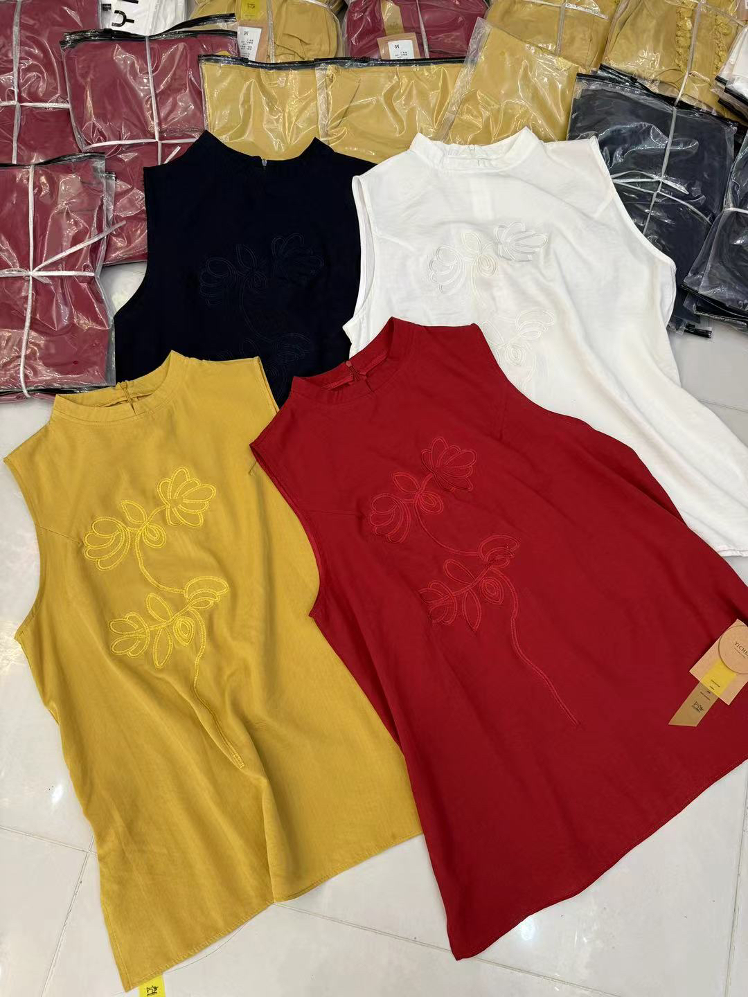 嘉嘉推荐#5993【夏季-薄款】国风麻料上衣