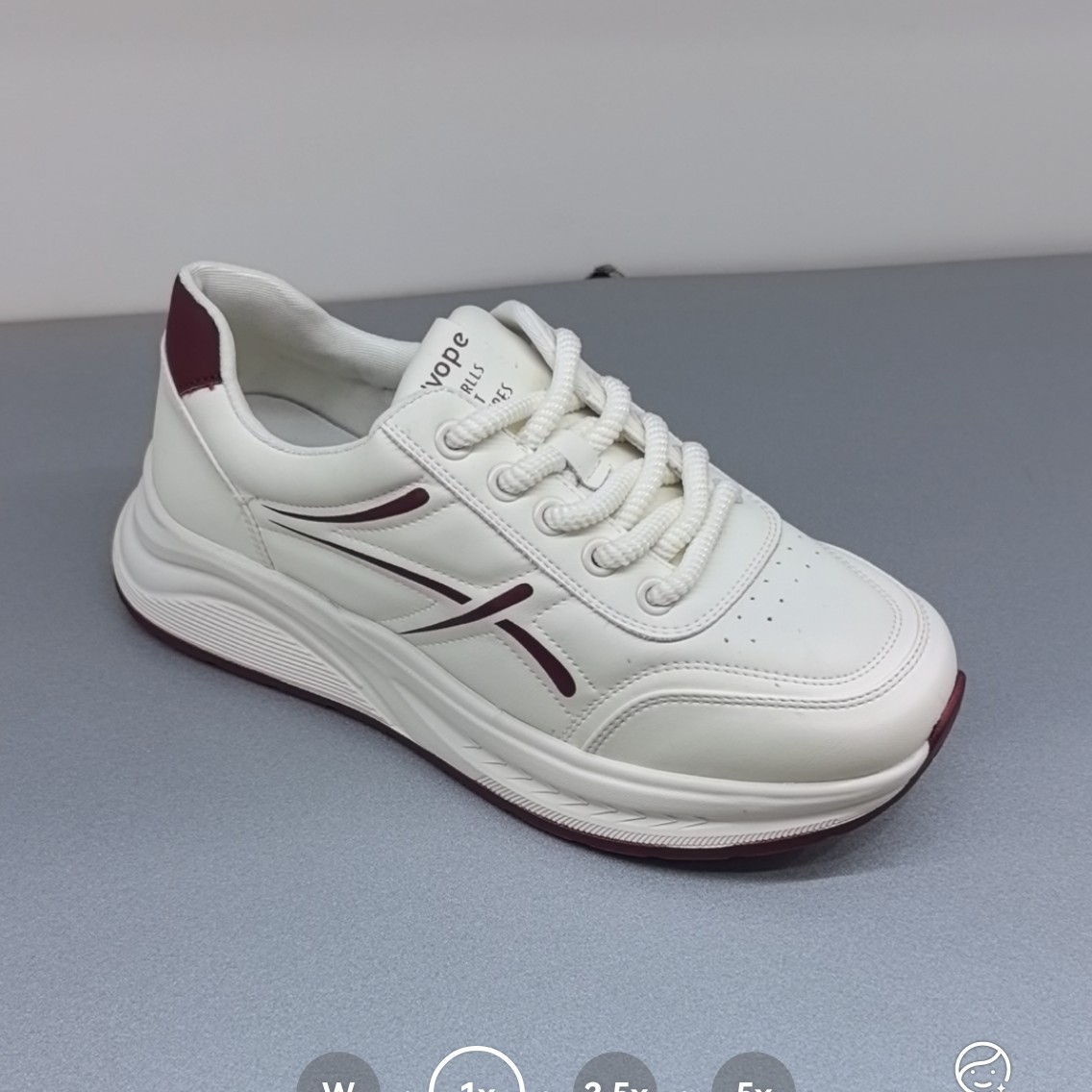 诗涵家 真皮运动阿甘休闲鞋37313